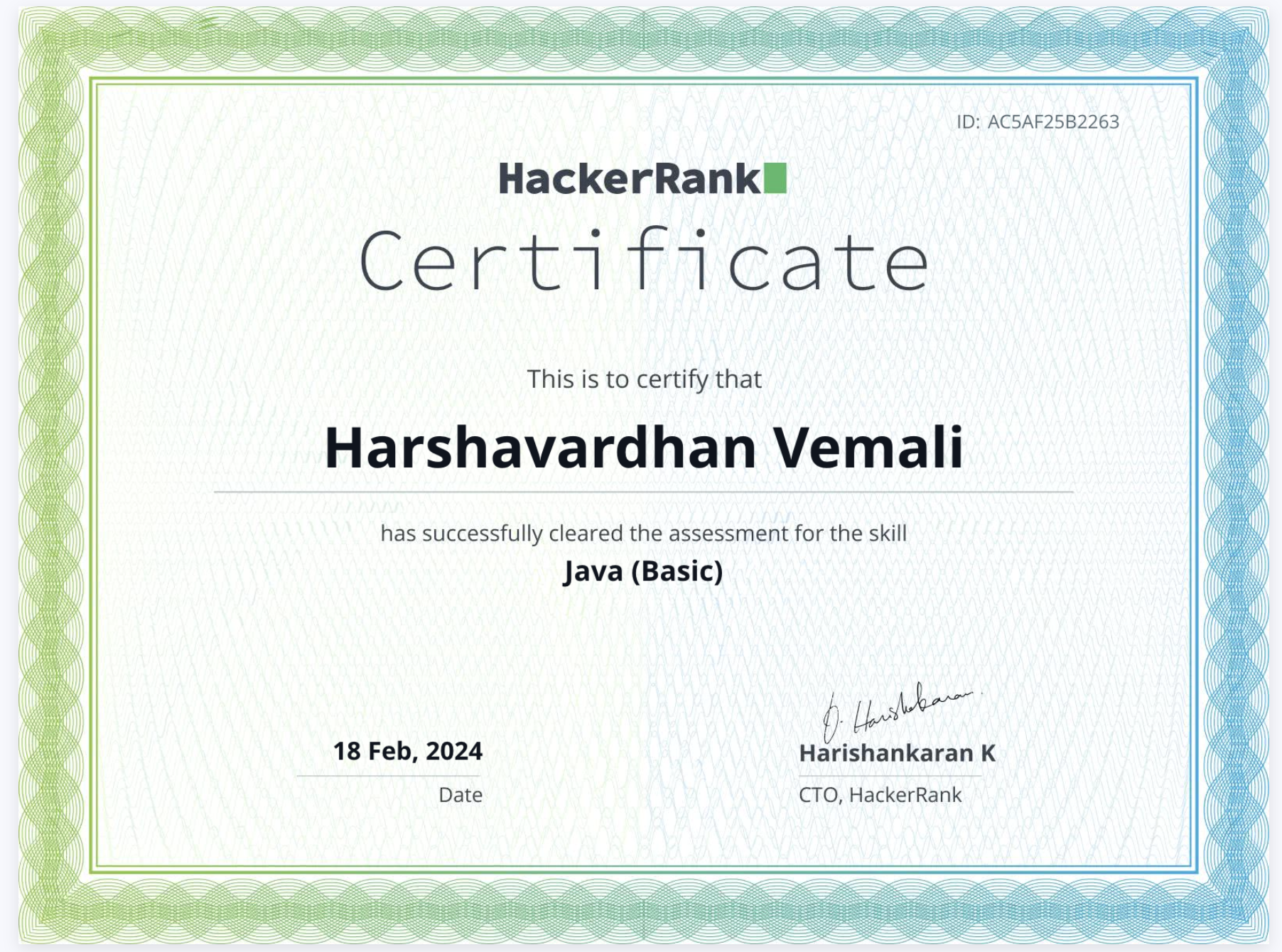 CSS By HackerRank