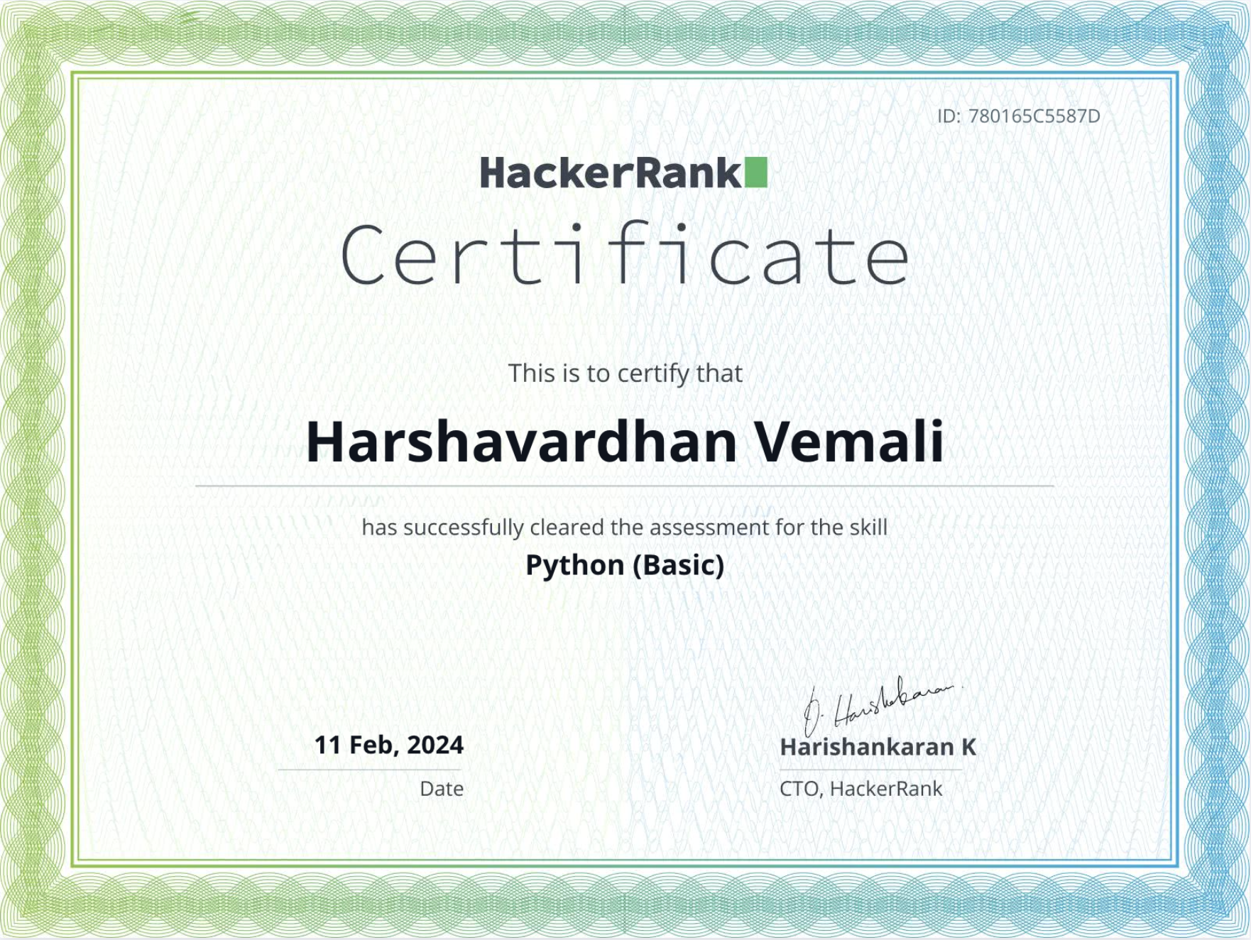 Python By HackerRank